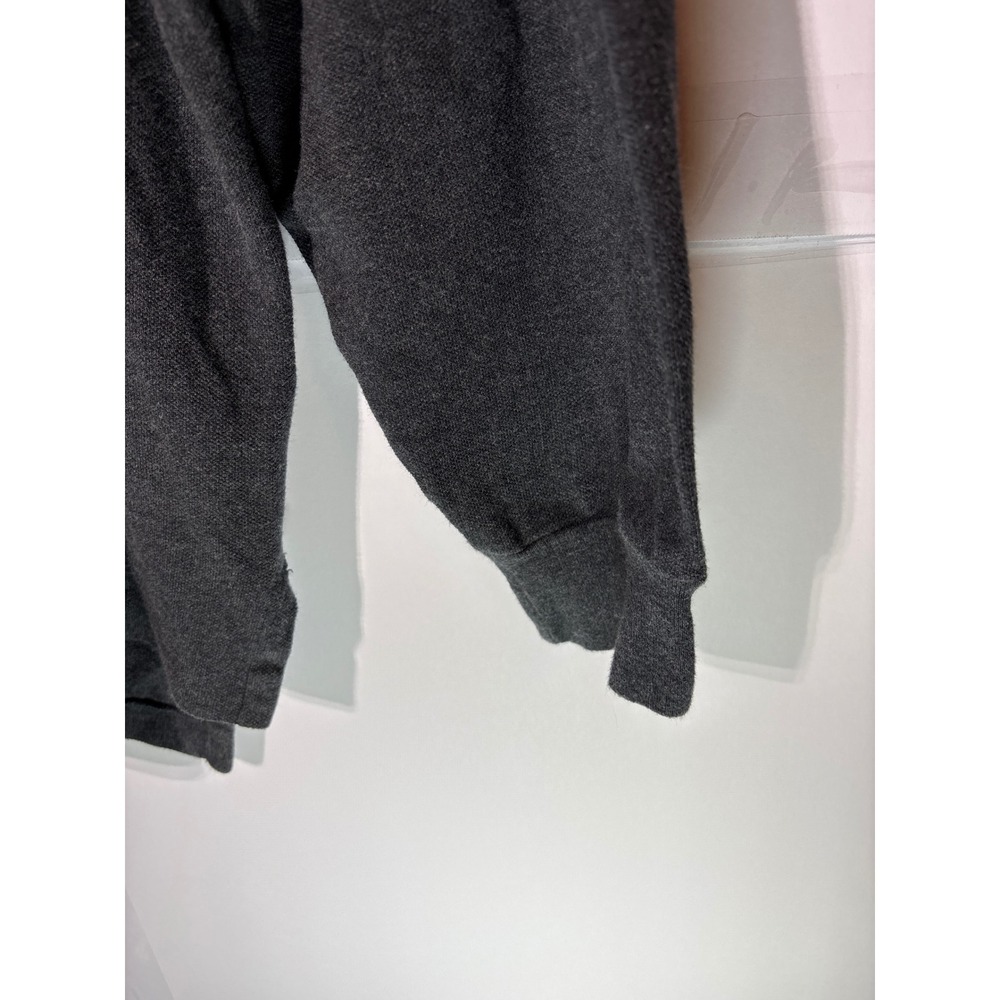 Polo Ralph Lauren Long Sleeve Polo Shirt Men's XLT Tall Gray Pink Pony‎ - Picture 5 of 8